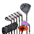 Lazrus Golf 8 pc Set - LAZ2 Driver, 6-PW Irons or 6-PW Hybrids, 52° Wedge, Putter