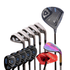 Lazrus Golf 8 pc Set - LAZ2 Driver, 6-PW Irons or 6-PW Hybrids, 52° Wedge, Putter