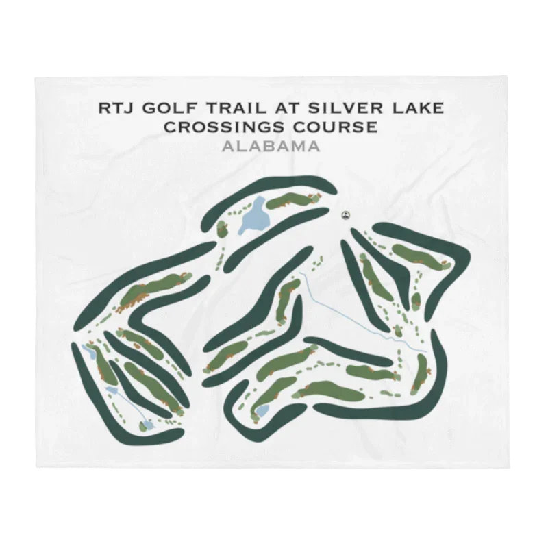 RTJ Golf Trail at Silver Lakes, Crossings Course, Alabama - Printed Golf Courses