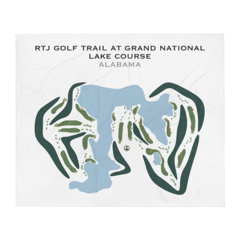 RTJ Golf Trail at Grand National Golf Course, Alabama - Printed Golf Courses