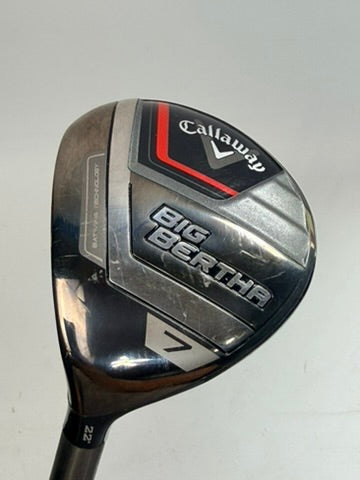 Callaway Big Bertha 2023 7 Wood 22° Cypher Forty 5.0 Senior LH (Used)