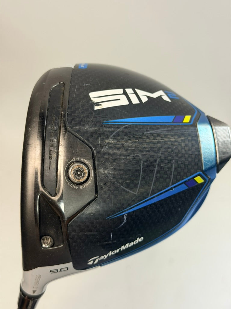 TaylorMade SIM2 Driver 9° HZRDUS Smoke 70 6.0 Stiff LH Used