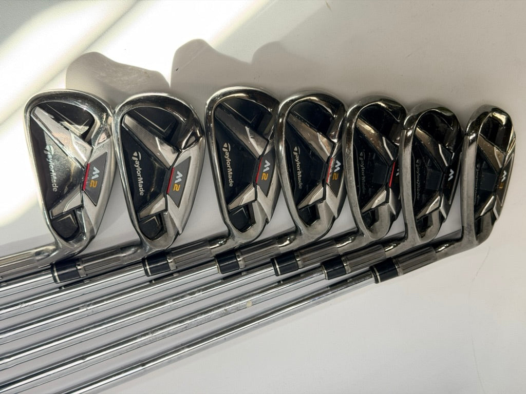 TaylorMade M2 Iron Set 4-PW RH REAX 88 Stiff Winn Midsize
