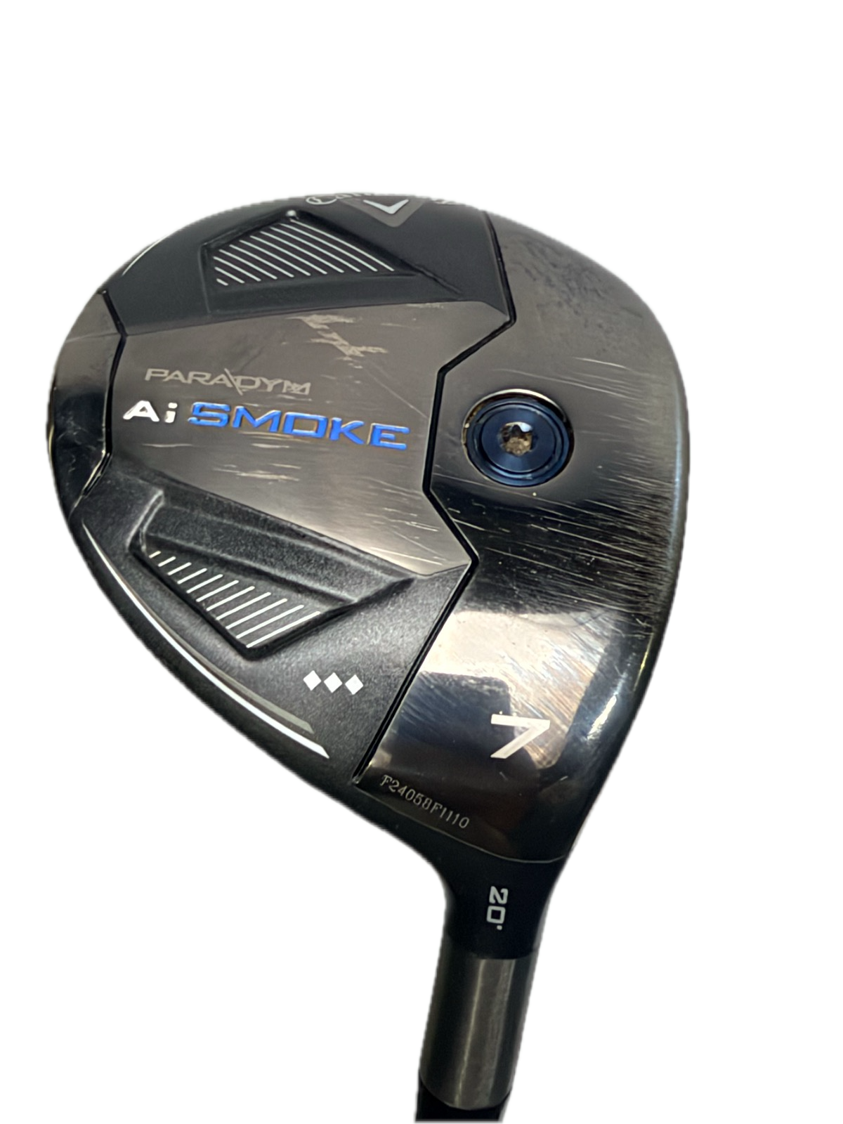 Callaway Ai Smoke Triple Diamond 7 Wood 20 RH Cypher Fifty 5.5 Regular