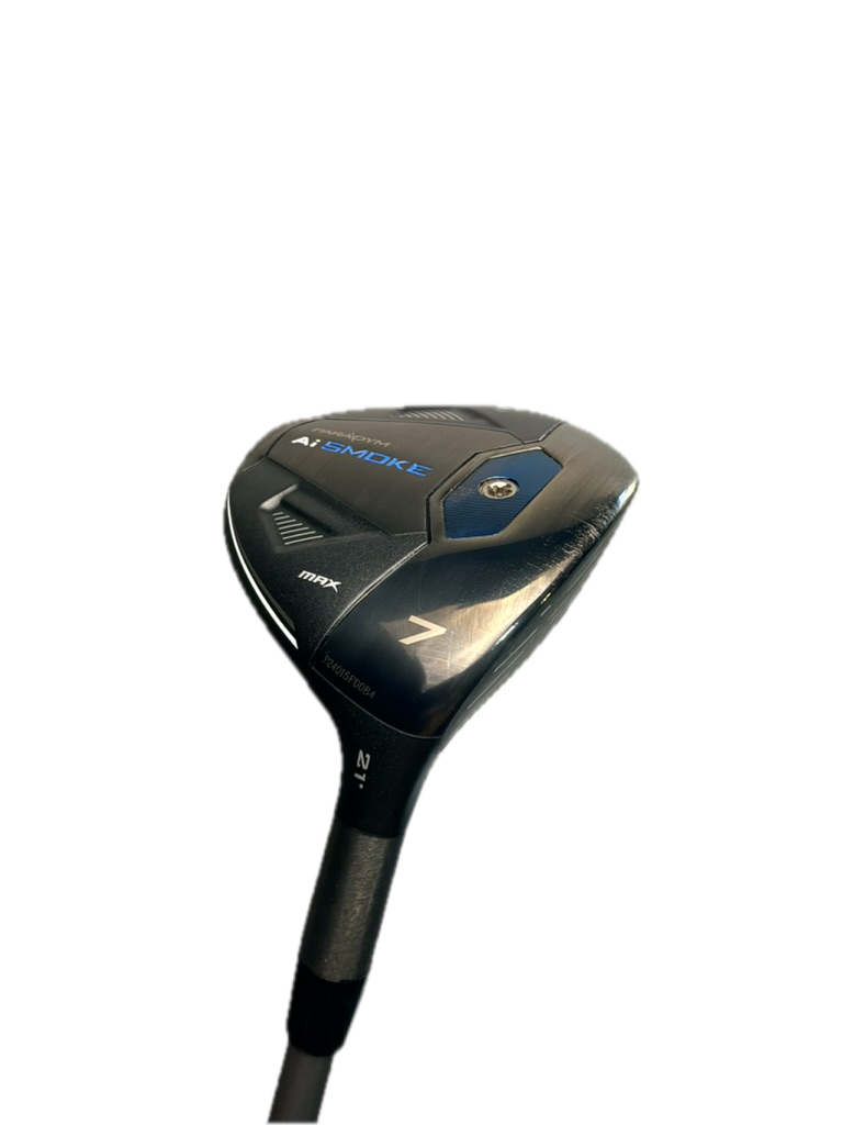 Callaway Ai Smoke MAX 7 Wood 21° RH Graphite Design Tour AD UB-5 Stiff
