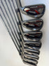 TaylorMade AeroBurner Irons 4-PW AW RH REAX 88 Steel Stiff