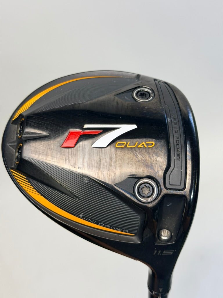 TaylorMade R7 Quad Mini Driver 11.5° RH Kai'li 60 Stiff