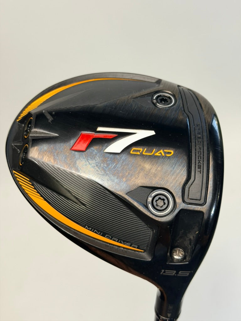 TaylorMade R7 Quad Mini Driver 13.5° RH Speeder NX 6-S Stiff