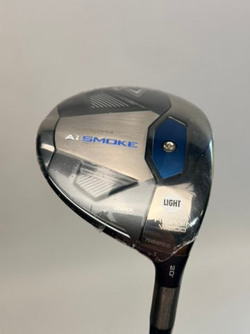 Callaway Ai Smoke MAX Heavenwood 20° RH Cypher Forty 5.0 Senior 43in New