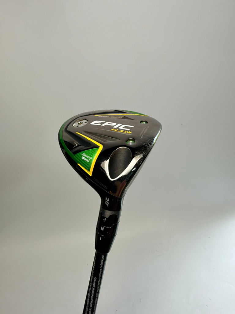 Callaway Epic Flash Heavenwood 20° RH EvenFlow 55g 6.0 S Stiff 42.75in