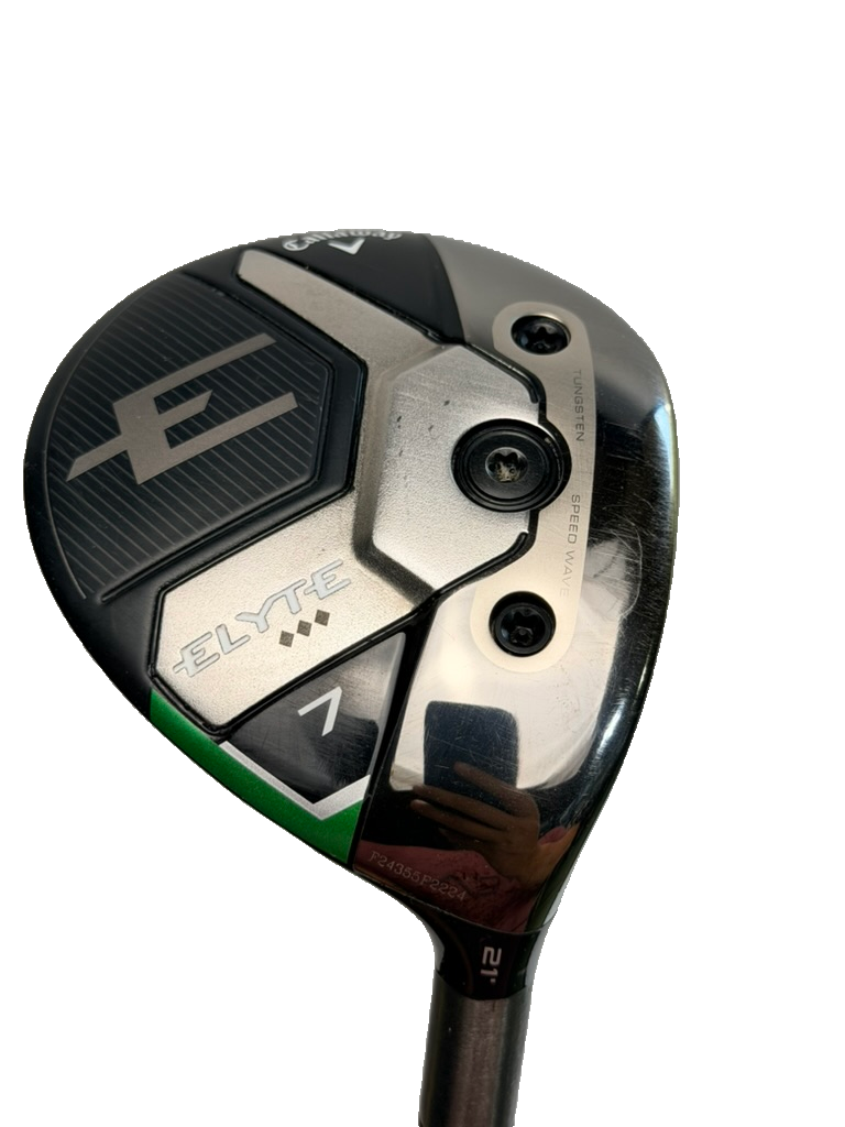 Callaway Elyte Triple Diamond 7 Wood 21° RH Aretera EC1 Blue 75/4 Stiff 42.25in