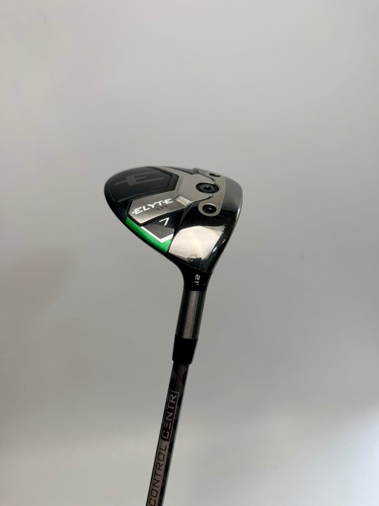Callaway Elyte Triple Diamond 7 Wood 21° RH Aretera EC1 Blue 75/4 Stiff 42.25in