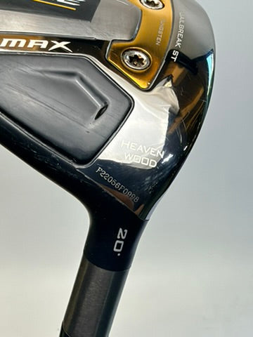 Callaway Rogue ST MAX Heavenwood 20° Cypher Fifty 5.5