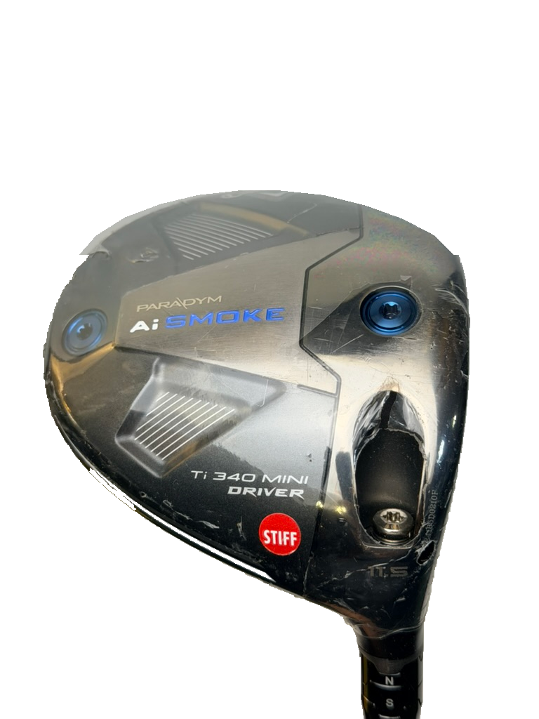 Callaway Paradym Ai Smoke Ti 340 Mini Driver 11.5° RH Denali Black 60 Stiff New