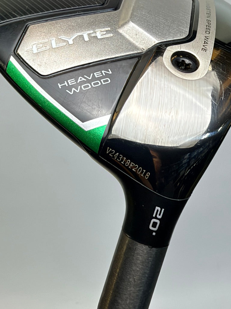 Callaway Elyte Heavenwood 20° TENSEI AV 65 Regular White Tour Wrap