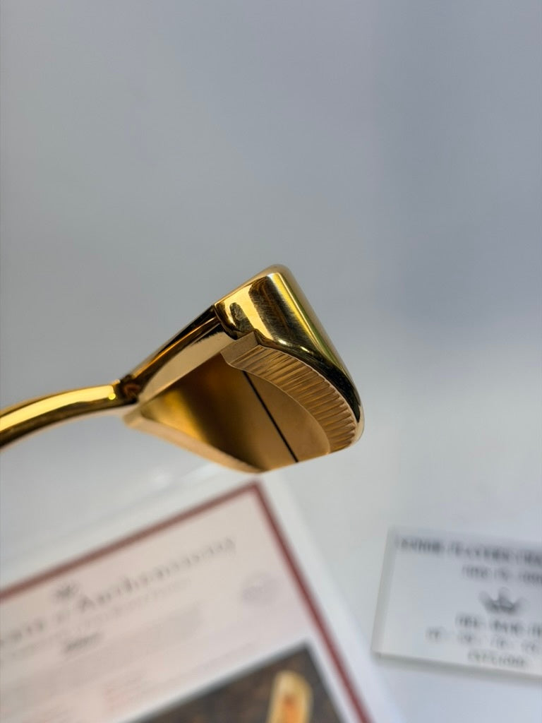 Scotty Cameron Gold Del Mar III 2001 Senior Players Victory Putter COA Plaque