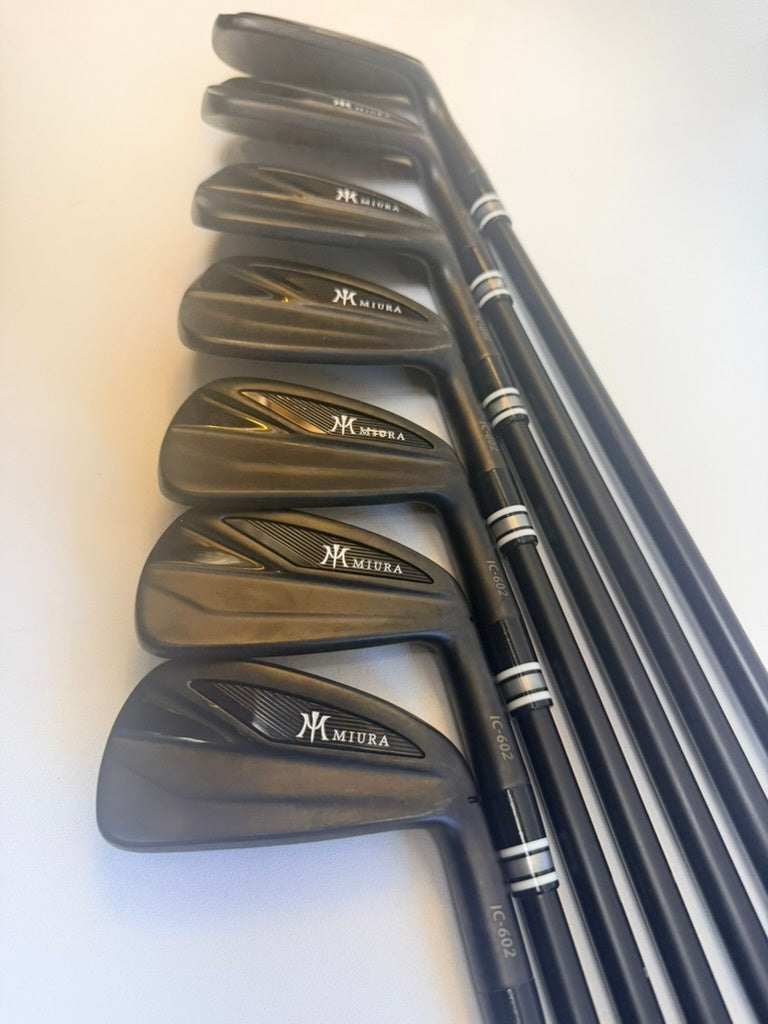Miura IC-602 Black 5-GW Iron Set RH Fujikura AXIOM 105 S Stiff Midsize