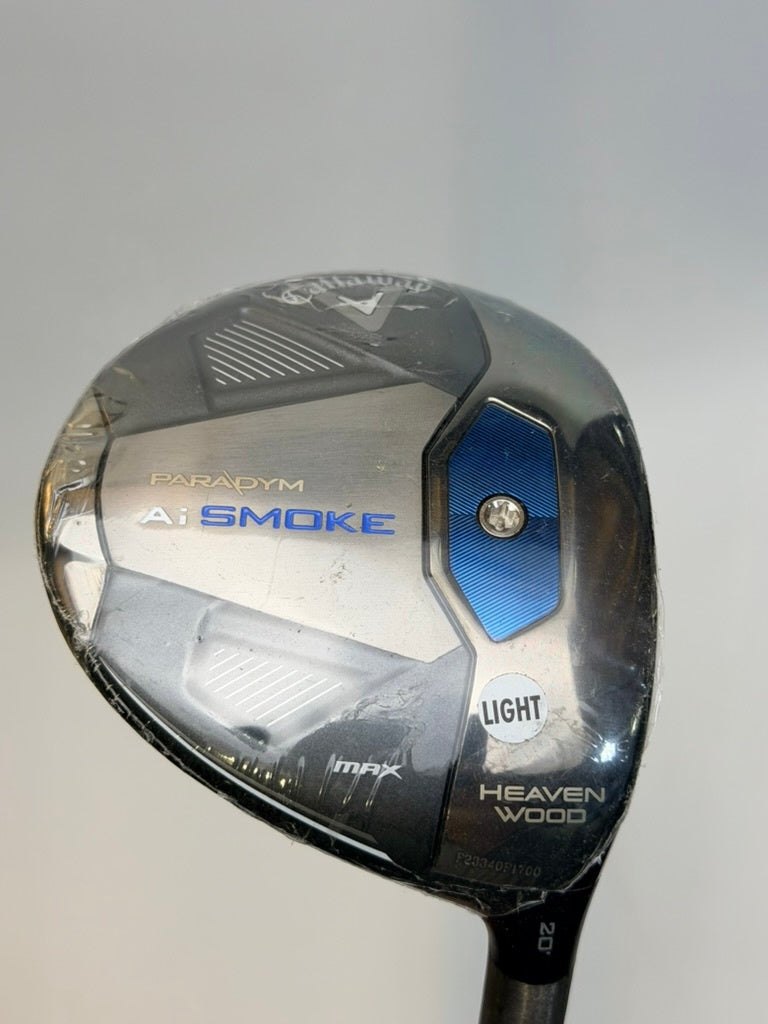NEW Callaway Ai Smoke MAX Heavenwood 20° RH Cypher 50g 5.0 Senior