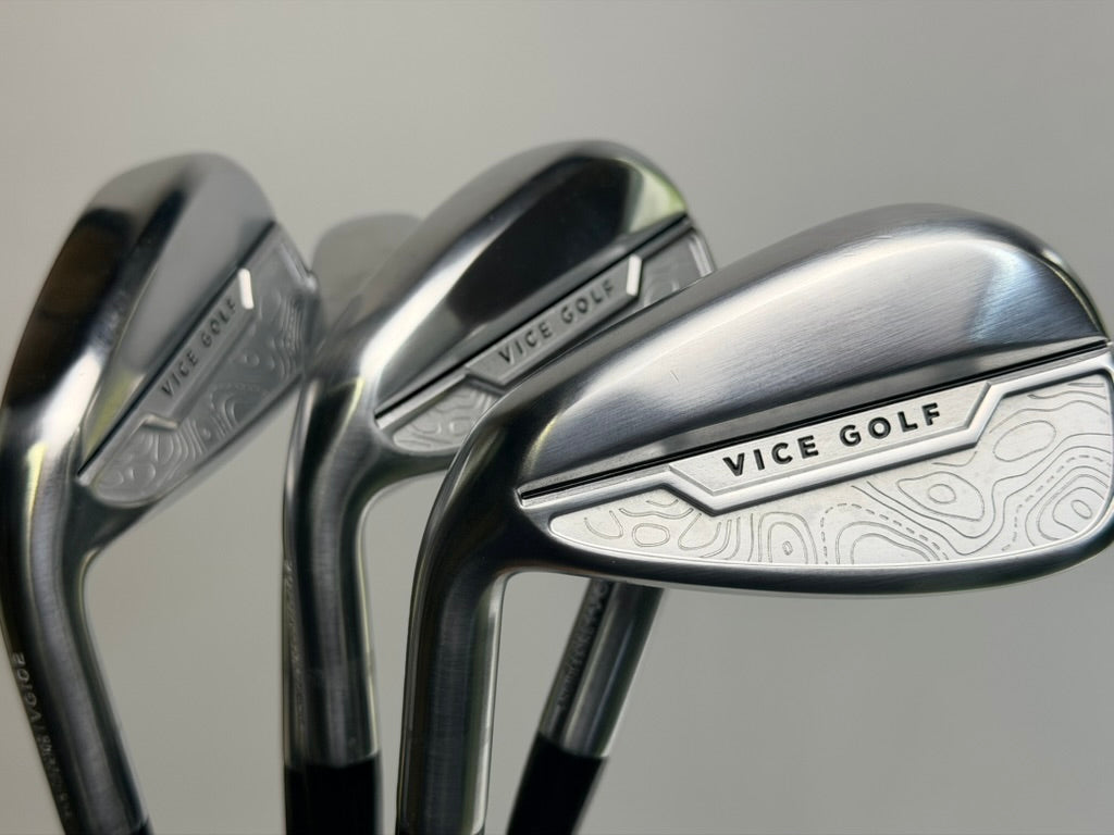 Vice Golf VGI02 6-PW KBS Tour 105g Regular Steel Iron Set RH