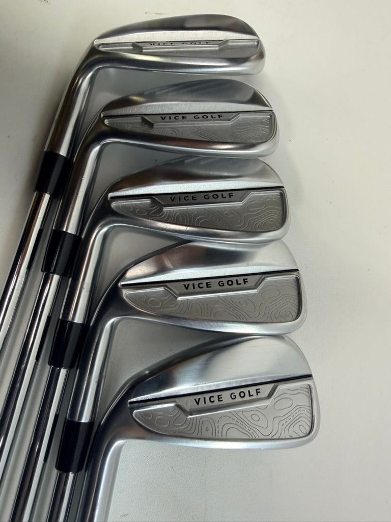 Vice Golf VGI02 6-PW KBS Tour 105g Regular Steel Iron Set RH