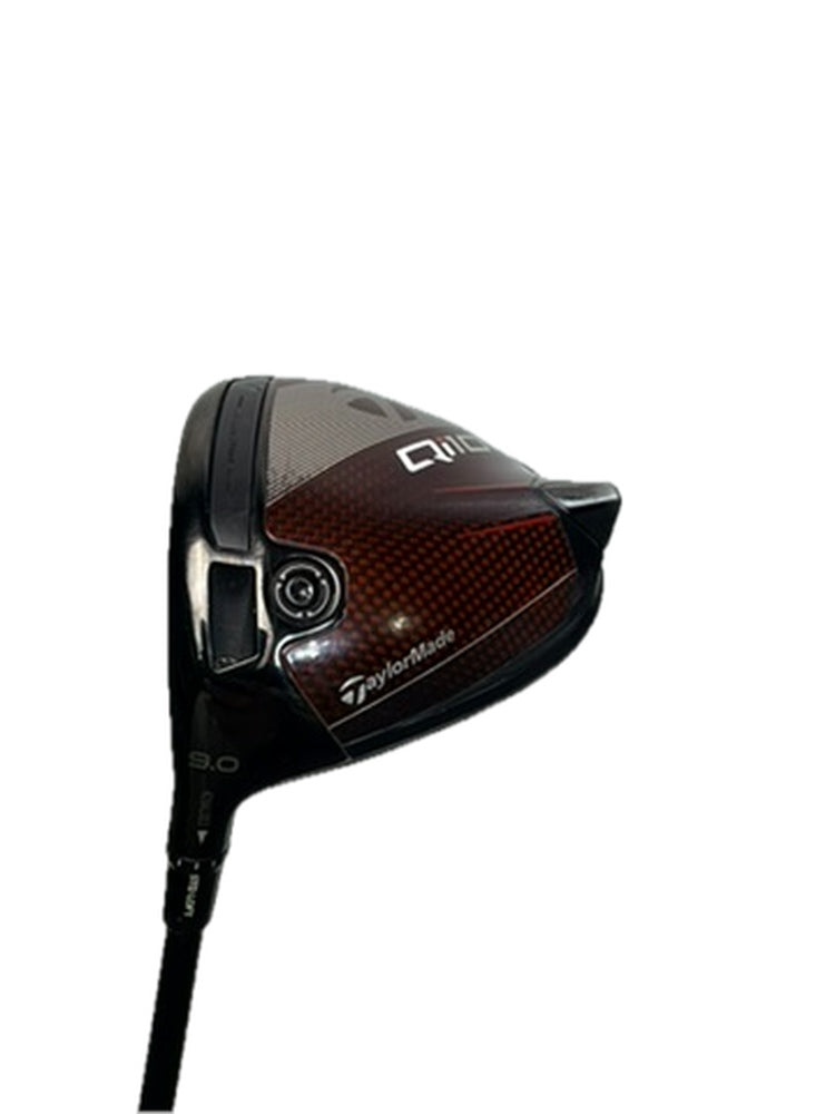 TaylorMade Qi10 Driver 9° LH HZRDUS Smoke Red Stiff 42.5 in