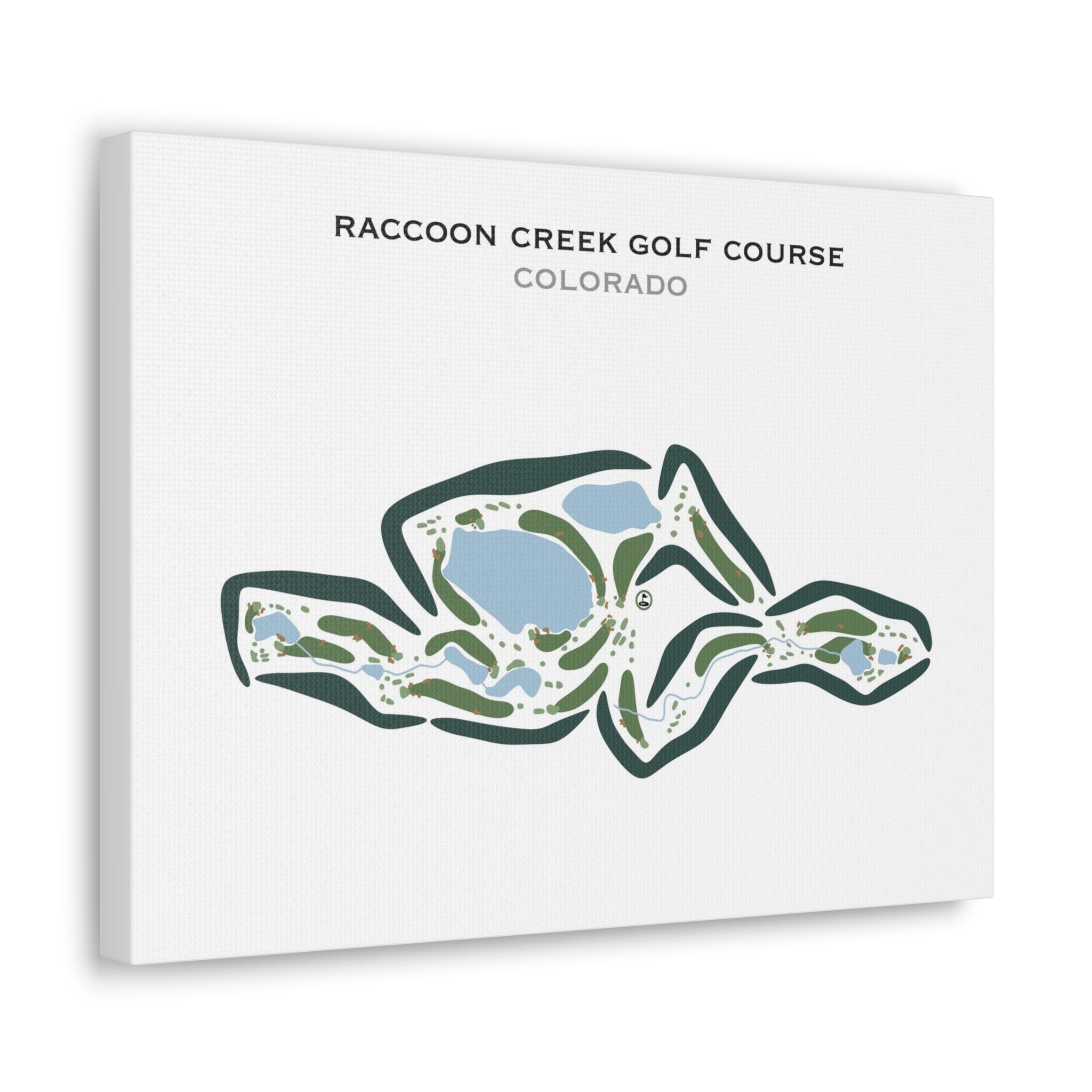 Raccoon Creek Golf Course, Colorado - Printed Golf Courses