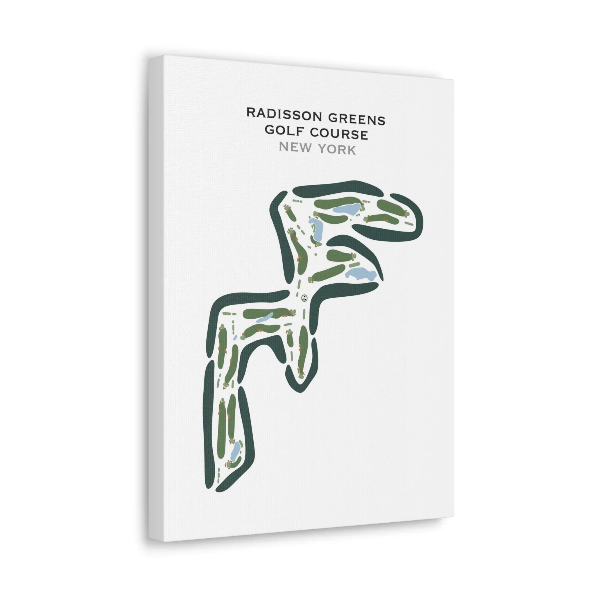 Radisson Greens Golf Course, New York - Printed Golf Courses