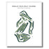 Radley Run Golf Course, Pennsylvania - Printed Golf Course