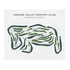 Radnor Valley Country Club, Pennsylvania - Printed Golf Courses