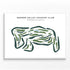 Radnor Valley Country Club, Pennsylvania - Printed Golf Courses
