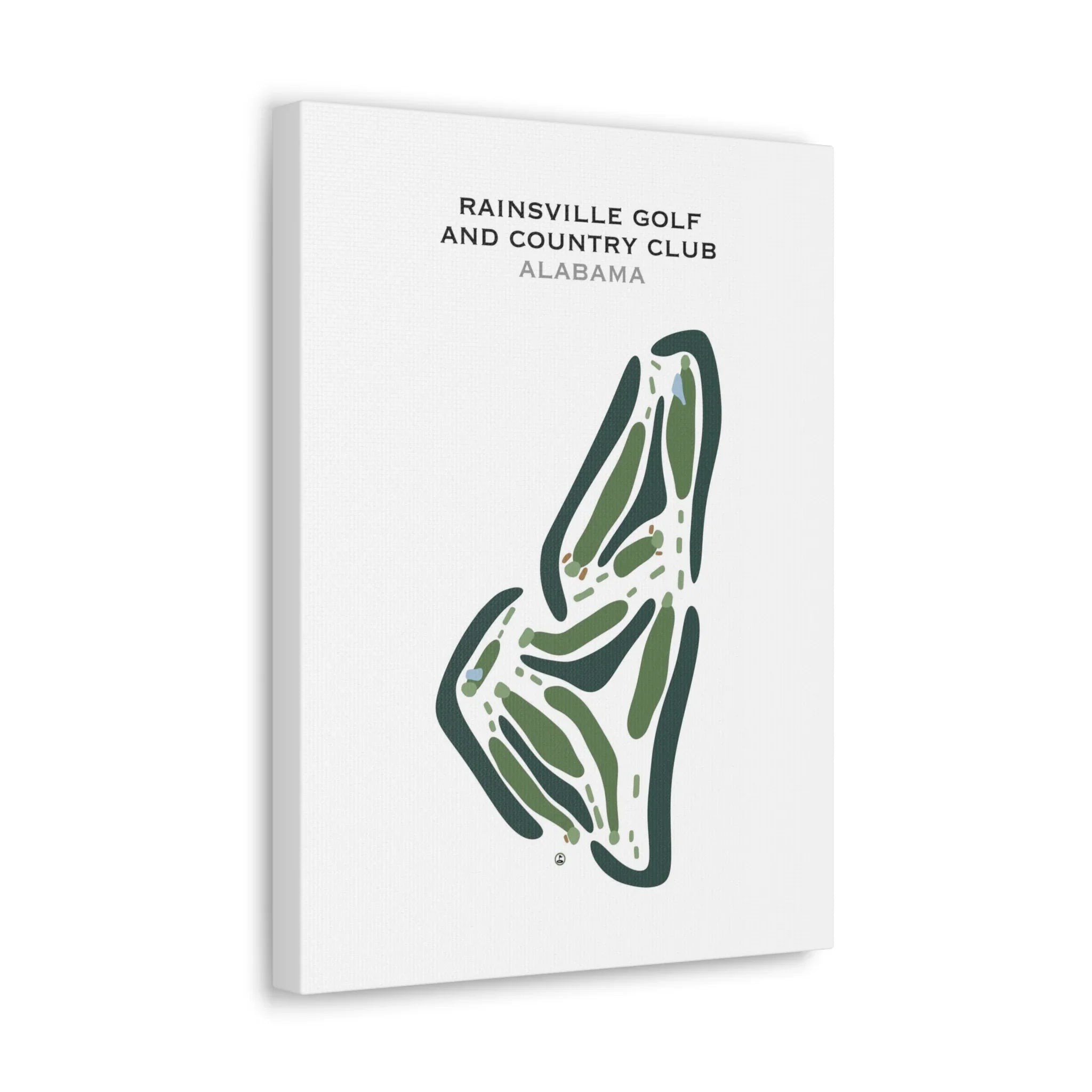 Rainsville Golf & Country Club, Alabama - Printed Golf Courses