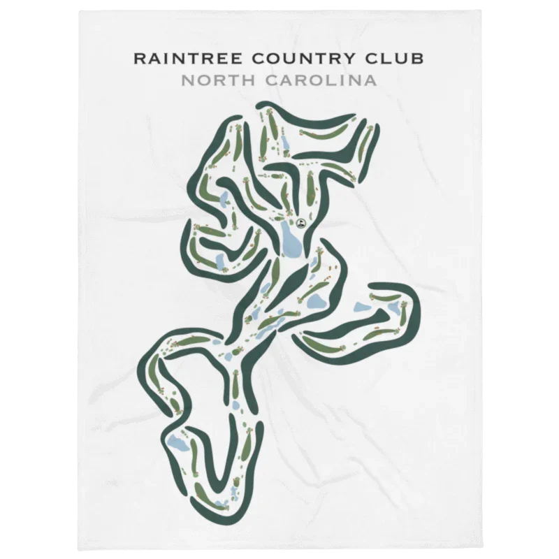 Raintree Country Club, North Carolina - Printed Golf Courses