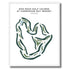 Ram Rock Golf Course, Horseshoe Bay Resort, Texas - Printed Golf Course
