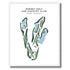 Ramsey Golf & Country Club, New Jersey - Printed Golf Course
