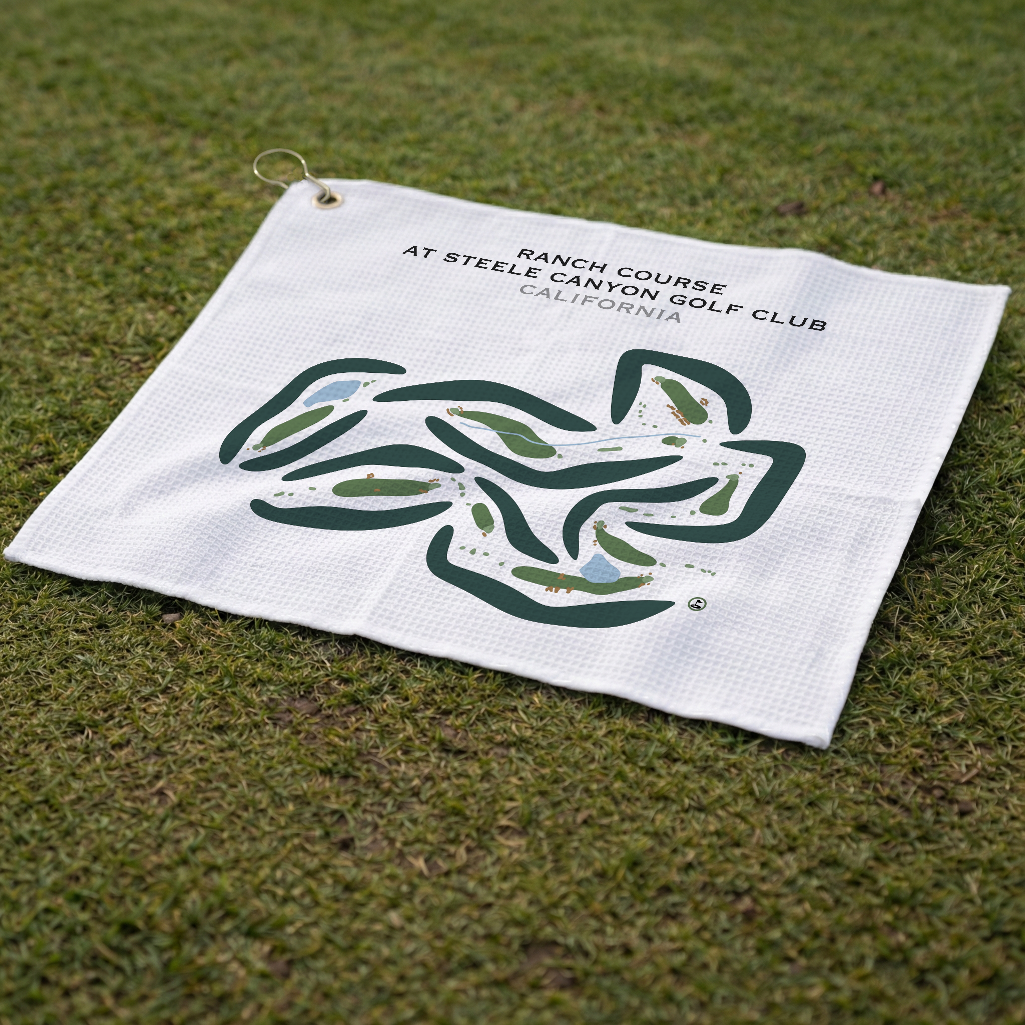 Ranch Course at Steele Canyon Golf Club, California - Printed Golf Courses
