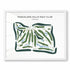 Ranchland Hills Golf Club, Texas - Printed Golf Courses