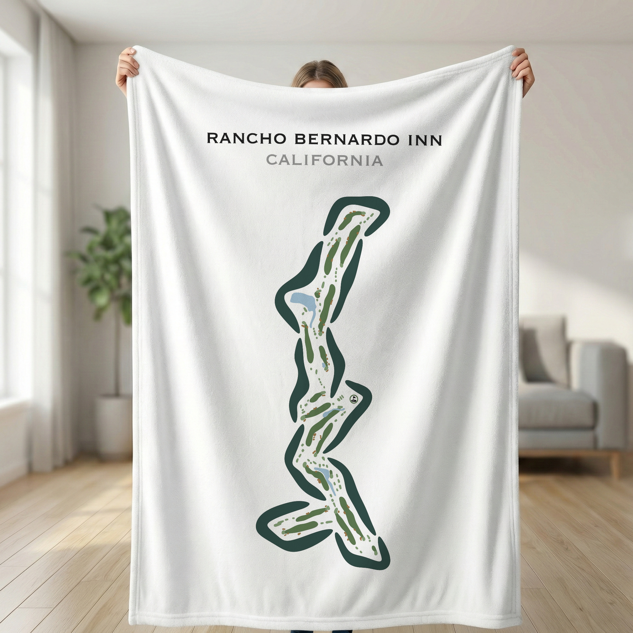 Rancho Bernardo Inn, California - Printed Golf Course