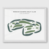Rancho Duarte Golf Club, California - Printed Golf Courses