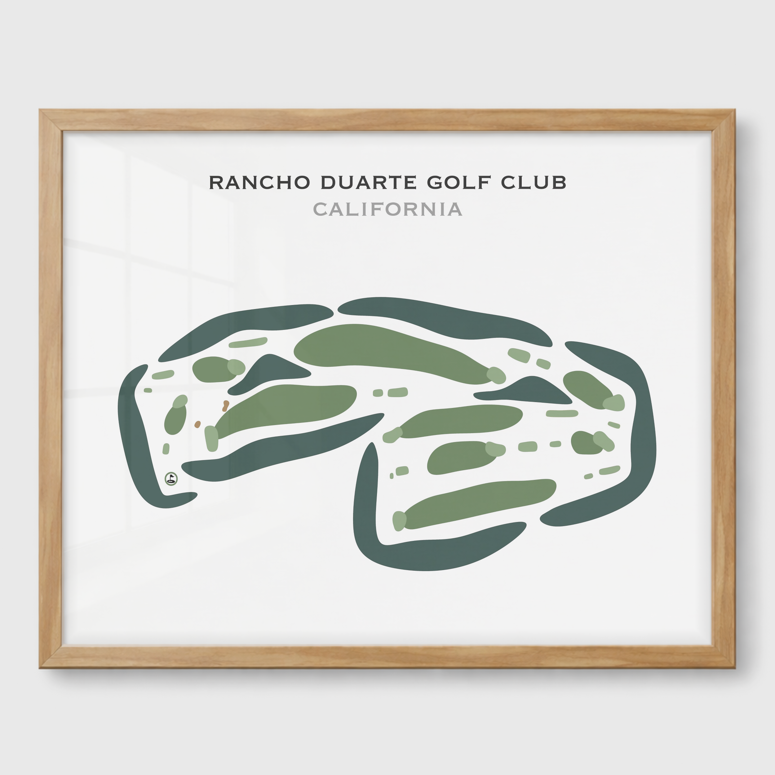 Rancho Duarte Golf Club, California - Printed Golf Courses