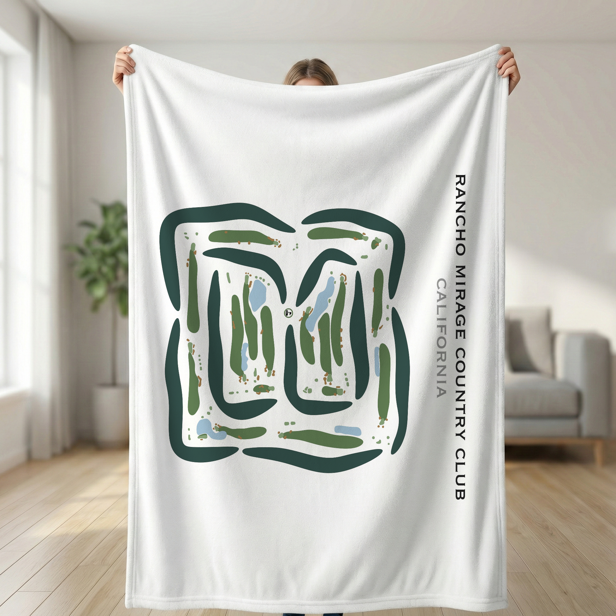 Rancho Mirage Country Club, California - Printed Golf Courses