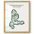 Rancho San Joaquin Golf Course, California - Printed Golf Courses