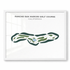 Rancho San Marcos Golf Course, California - Printed Golf Courses