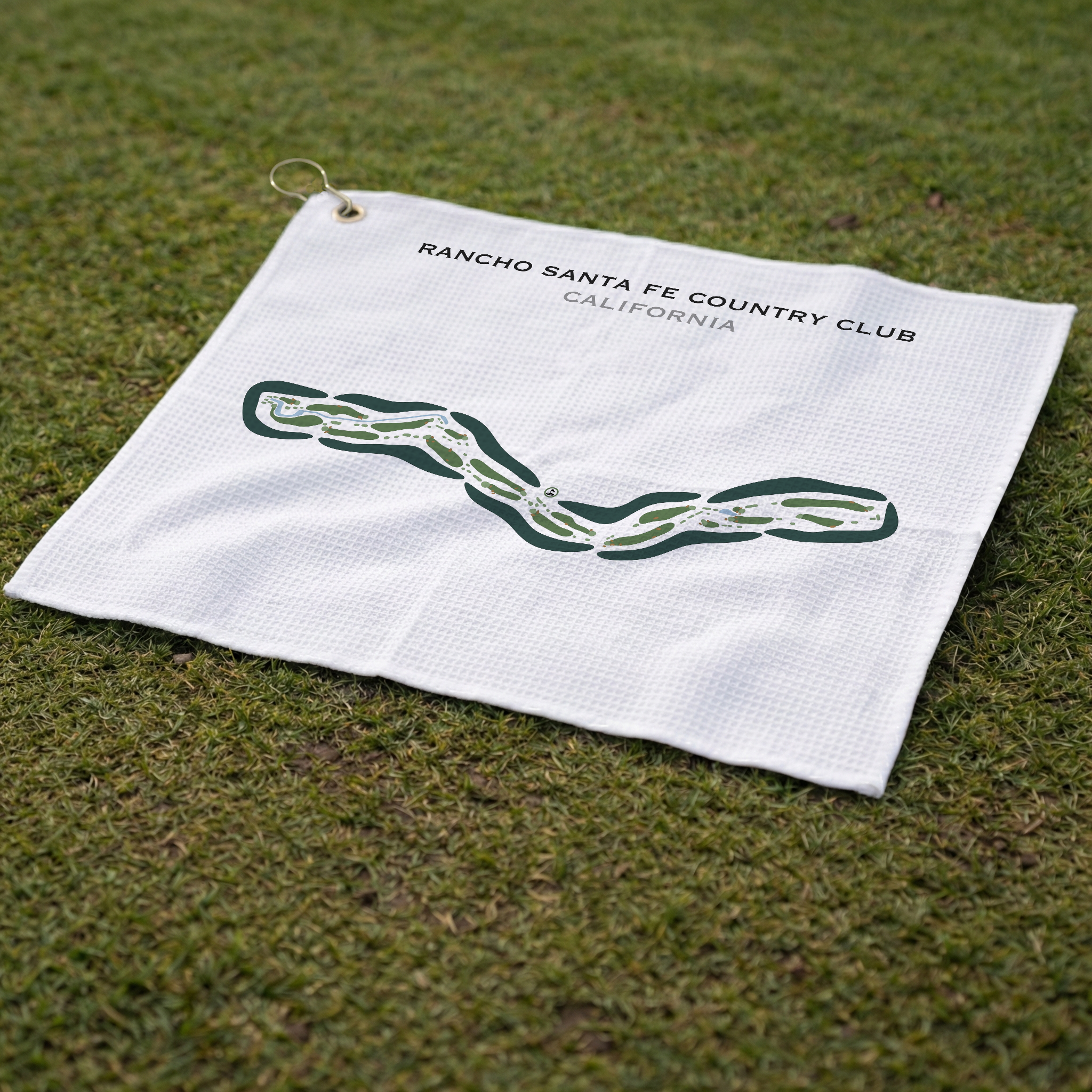 Rancho Santa Fe Country Club, California - Printed Golf Course
