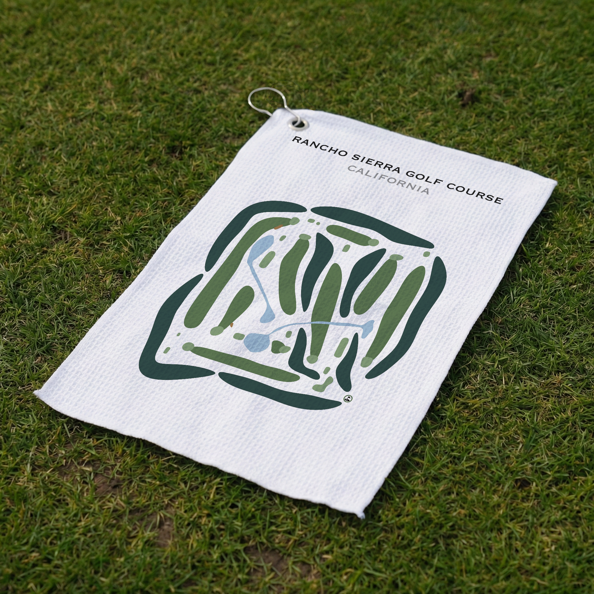 Rancho Sierra Golf Course, California - Printed Golf Courses