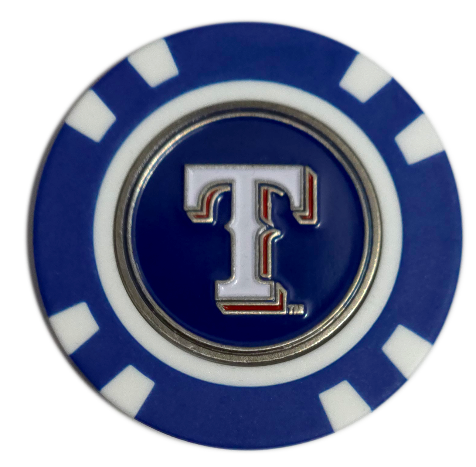 Officially Licensed Texas Rangers Poker Chip Golf Ball Marker