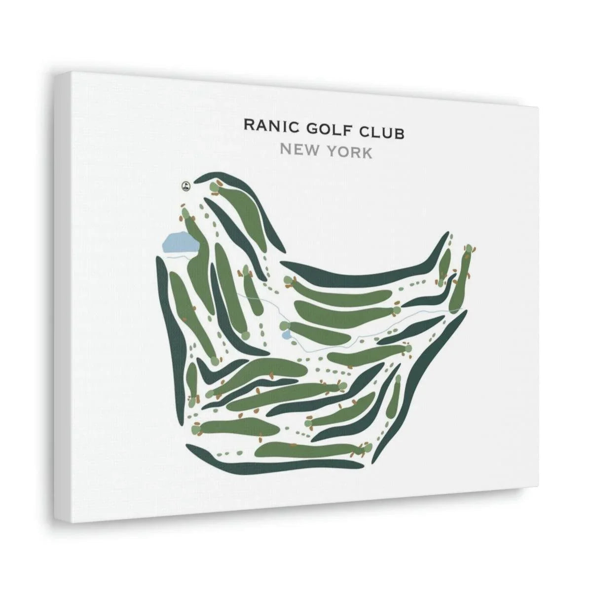 RaNic Golf Club, New York - Printed Golf Courses