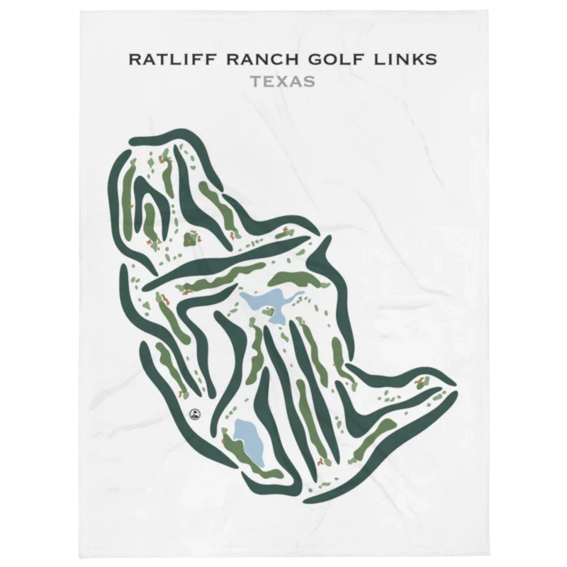 Ratliff Ranch Golf Links, Texas - Printed Golf Courses
