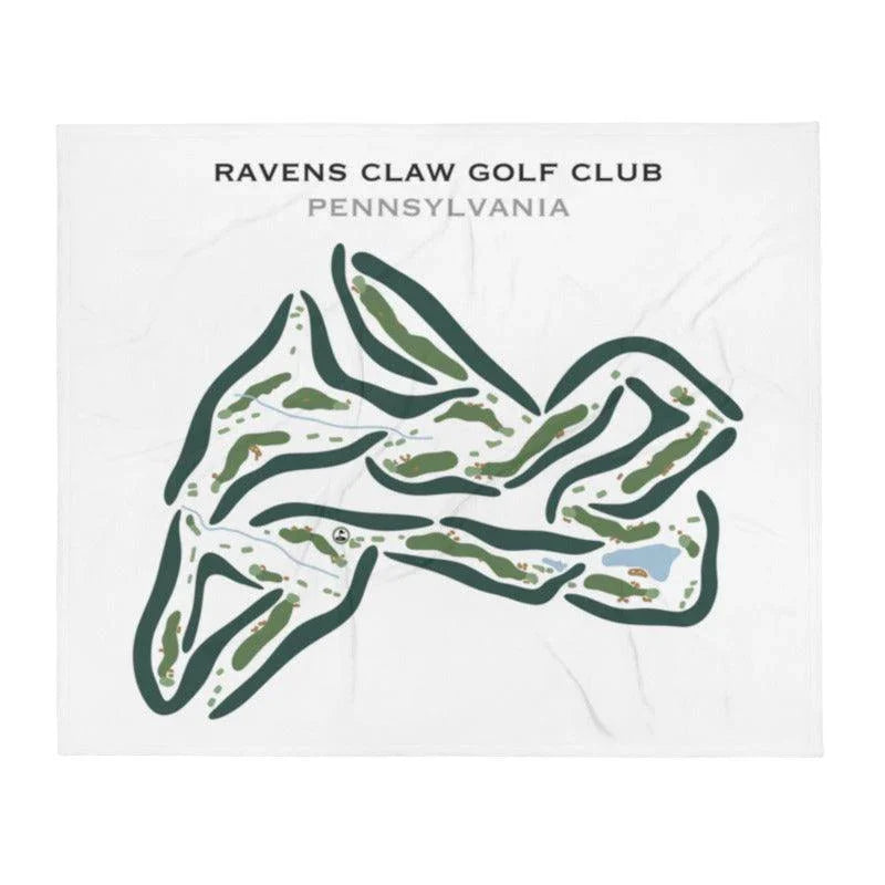 Raven's Claw Golf Club, Pennsylvania - Printed Golf Course