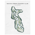 Ravinia Green Country Club, Illinois - Printed Golf Courses