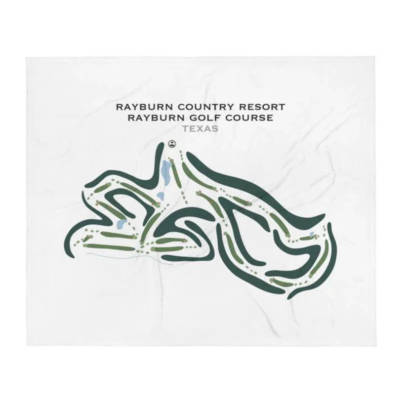 Rayburn Country Resort Rayburn Golf Course, Texas - Printed Golf Courses